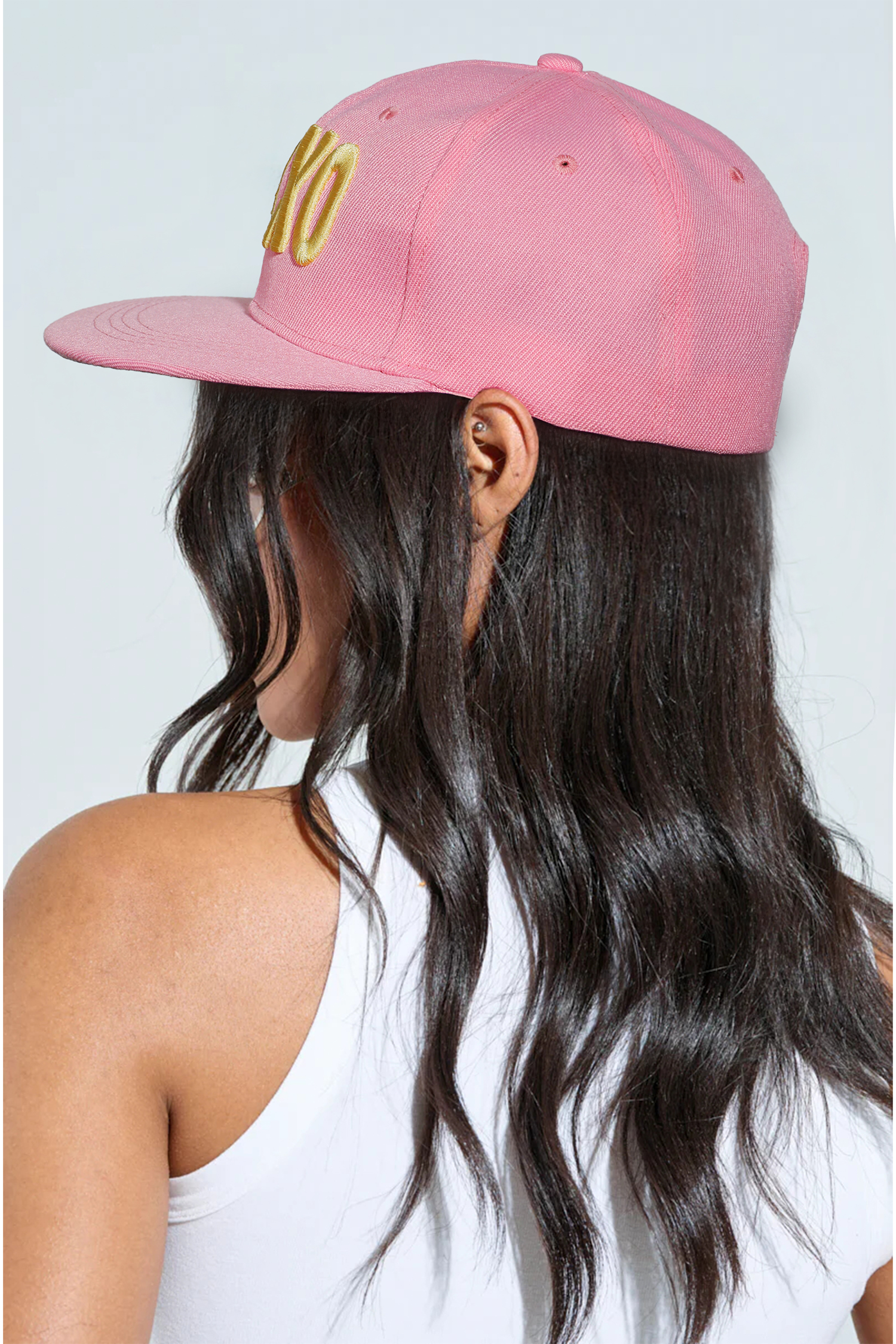 Bonbon XOXO Letter Embroidered Valentines Day Custom Baseball Cap - Image 4