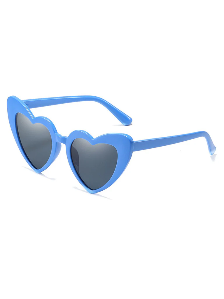 Vintage Alloy Temple Heart Frame Sunnies - Image 7
