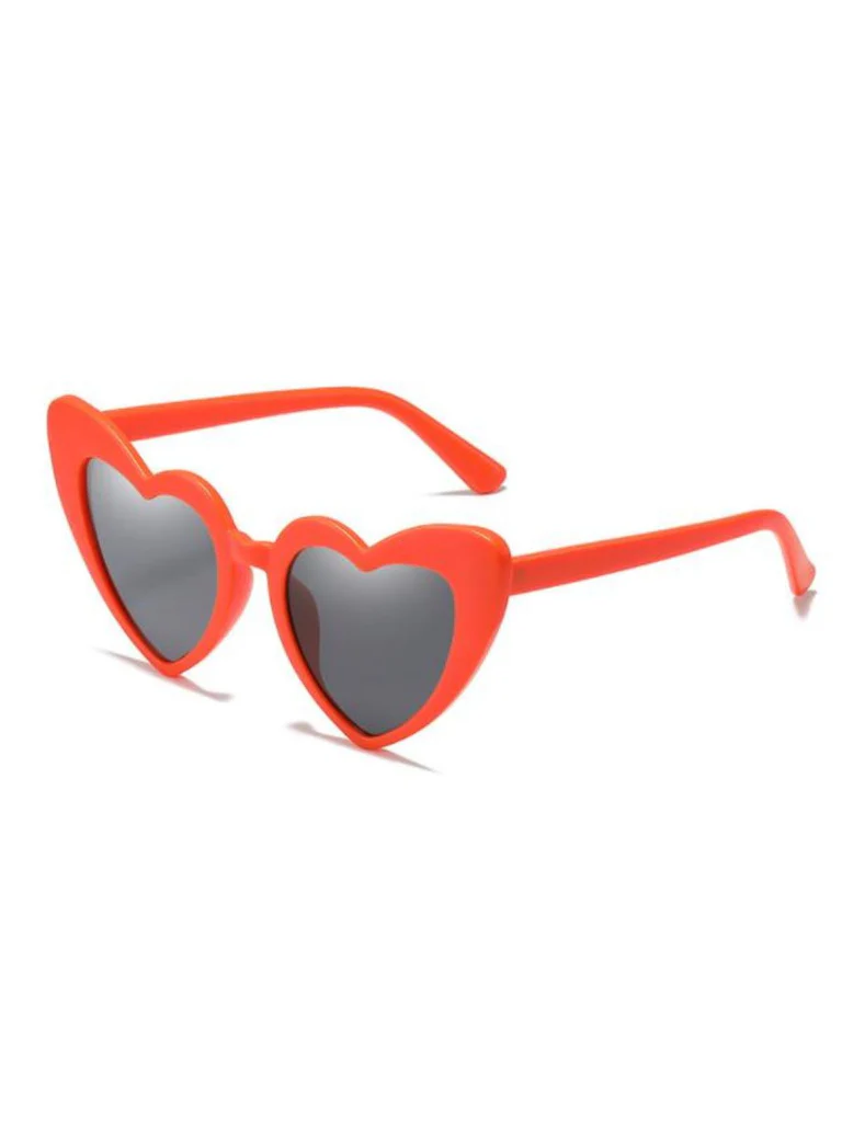 Vintage Alloy Temple Heart Frame Sunnies - Image 2
